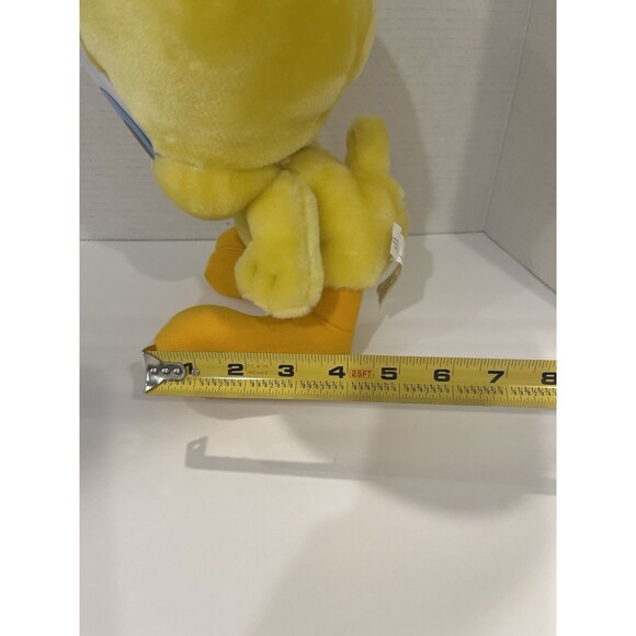 Vintage Looney Tunes Tweety Bird 1997 Stuffed Animal Plush Large Around 12” Tall - Picture 8 of 12